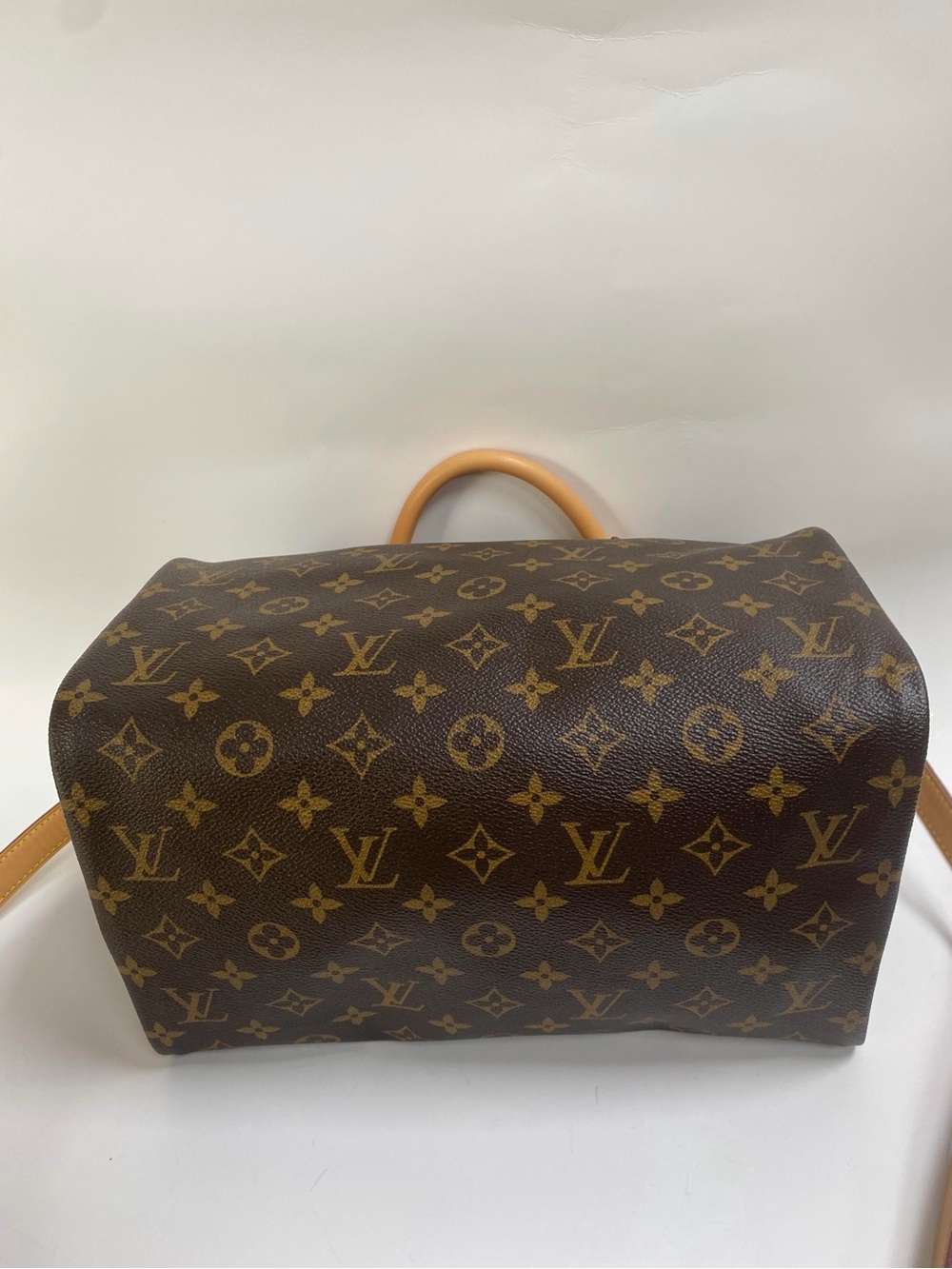 Louis Vuitton Brown Monogram Speedy 30 Bandouliere - Picture 11 of 15